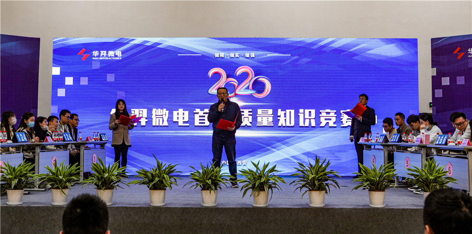 Huayi micro electricity held the first quality knowledge competition